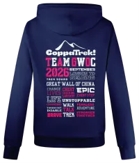 Cross Neck Hoodie - Words (printed both sides) – Image 7