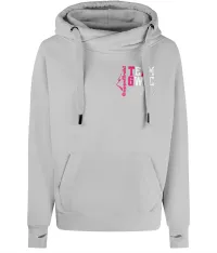 Cross Neck Hoodie - Words (printed both sides) – Image 11