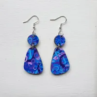 Blueberry Pop - Tiny Top & Rhombus  – Image 1