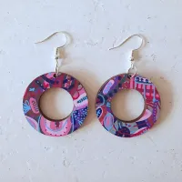 Berry Bomb - Medium Hoop – Image 1