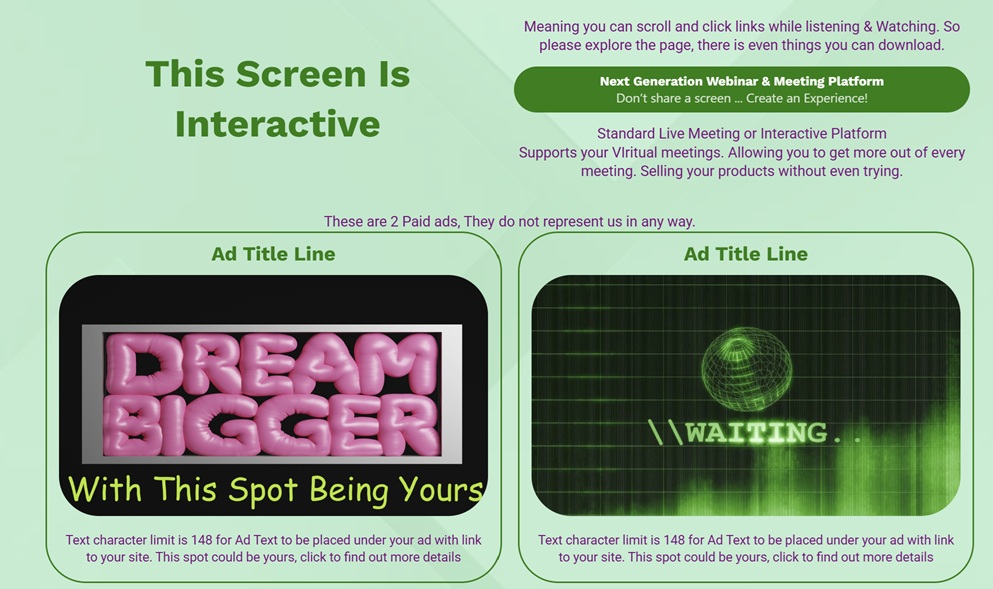 Meeting Room Ads – Image 1