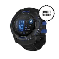 Instinct 3 50mm AMOLED Black with Black Band – Image 1