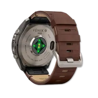 Fenix 9 Pro Amoled 51mm Titanium with Walnut Leather Band – Image 3