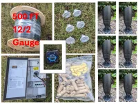 Starter Kit #1 – Black, Dauer, 3000K, 7 Watts (very bright), 500ft Wire