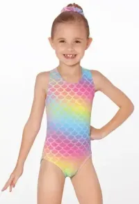 Fantasy Print Leotard - Includes Scrunchie – Image 2
