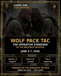 Cadre ONE: WOLF PACK TAC — The Operative Standard - 3 Day Intensive – Image 1