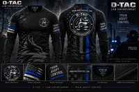 D-TAC LEO Range Shirt- Long Sleeve-Black – Image 1