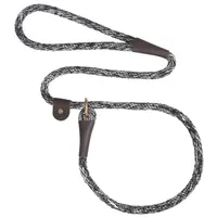 Mendota British Style Slip Lead - 6 ft x 3/8 in – Salt & Pepper