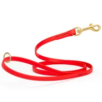 Viper Biothane Leash - 6 ft x 1/2 in – Cherry Red