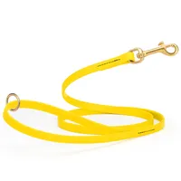 Viper Biothane Leash - 6 ft x 1/2 in – Lemon Yellow