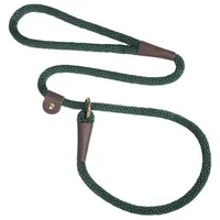 Mendota British Style Slip Lead - 6 ft x 3/8 in – Hunter Green