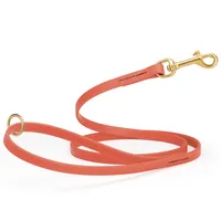 Viper Biothane Leash - 6 ft x 1/2 in – Coral