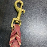 Leather Leash - 6 ft x 1/2 in – Image 2