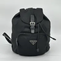 Zaino Prada Re-Nylon Backpack Nero – Image 1