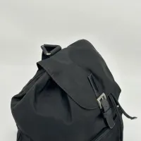 Zaino Prada Re-Nylon Backpack Nero – Image 3