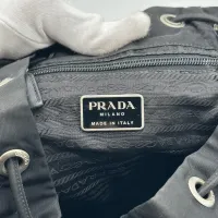 Zaino Prada Re-Nylon Backpack Nero – Image 9