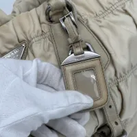 Borsa Prada Nylon Beige – Image 7