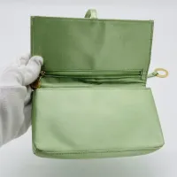 Pochette Bvlgari in Raso Verde – Image 4