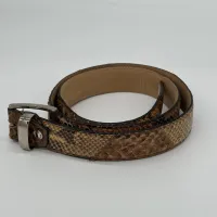 Cintura in Vero Pitone Made in Italy – Image 4