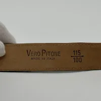 Cintura in Vero Pitone Made in Italy – Image 9