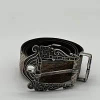 Cintura in Vero Pitone Made in italy  – Image 1