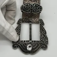 Cintura in Vero Pitone Made in italy  – Image 7