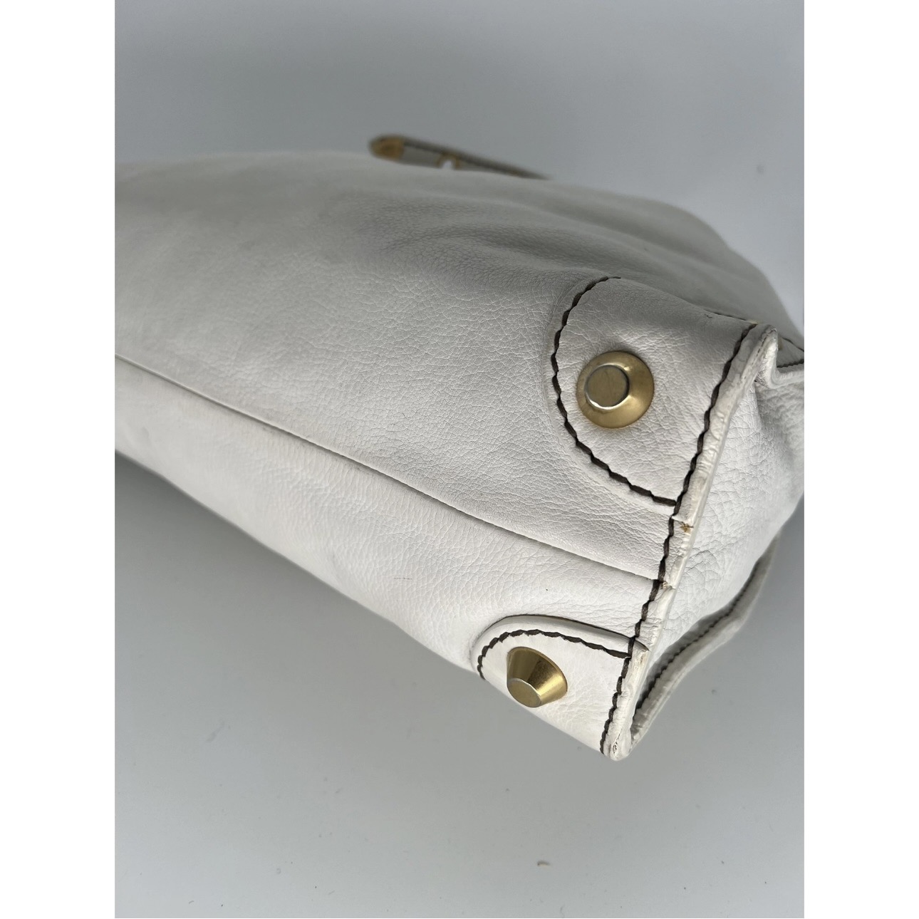 Borsa Miu Miu Vitello Lux Hobo in pelle – Image 8