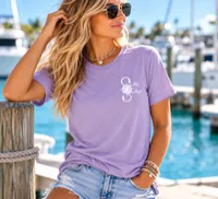 Siren of the Sea | Lavender Tri-Blend Tee – Image 2