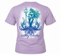 Siren of the Sea | Lavender Tri-Blend Tee – Image 1