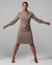 Bamboo SKIRT in TAUPE – Image 4