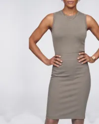 Bamboo SKIRT in TAUPE – Image 3
