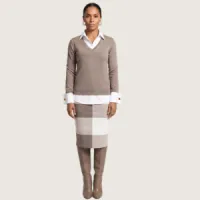 Bamboo BLOCK SKIRT  – Image 8