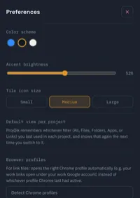 ProjQik - Quick Access to Projects, Links, Apps and Folders! – Image 4