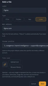 ProjQik - Quick Access to Projects, Links, Apps and Folders! – Image 5