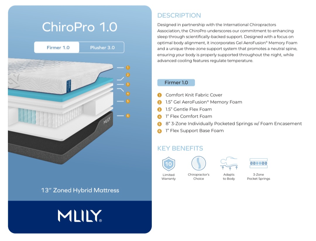 MLily ChiroPro 1.0 Firmer – Image 2