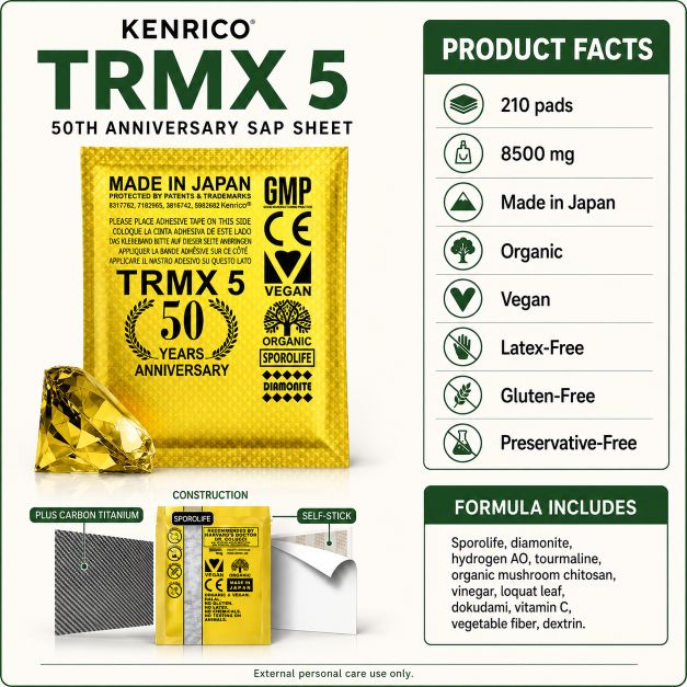 Kenrico Supreme Gold TRMX 5 50th Anniversary SAP Sheets – Image 3