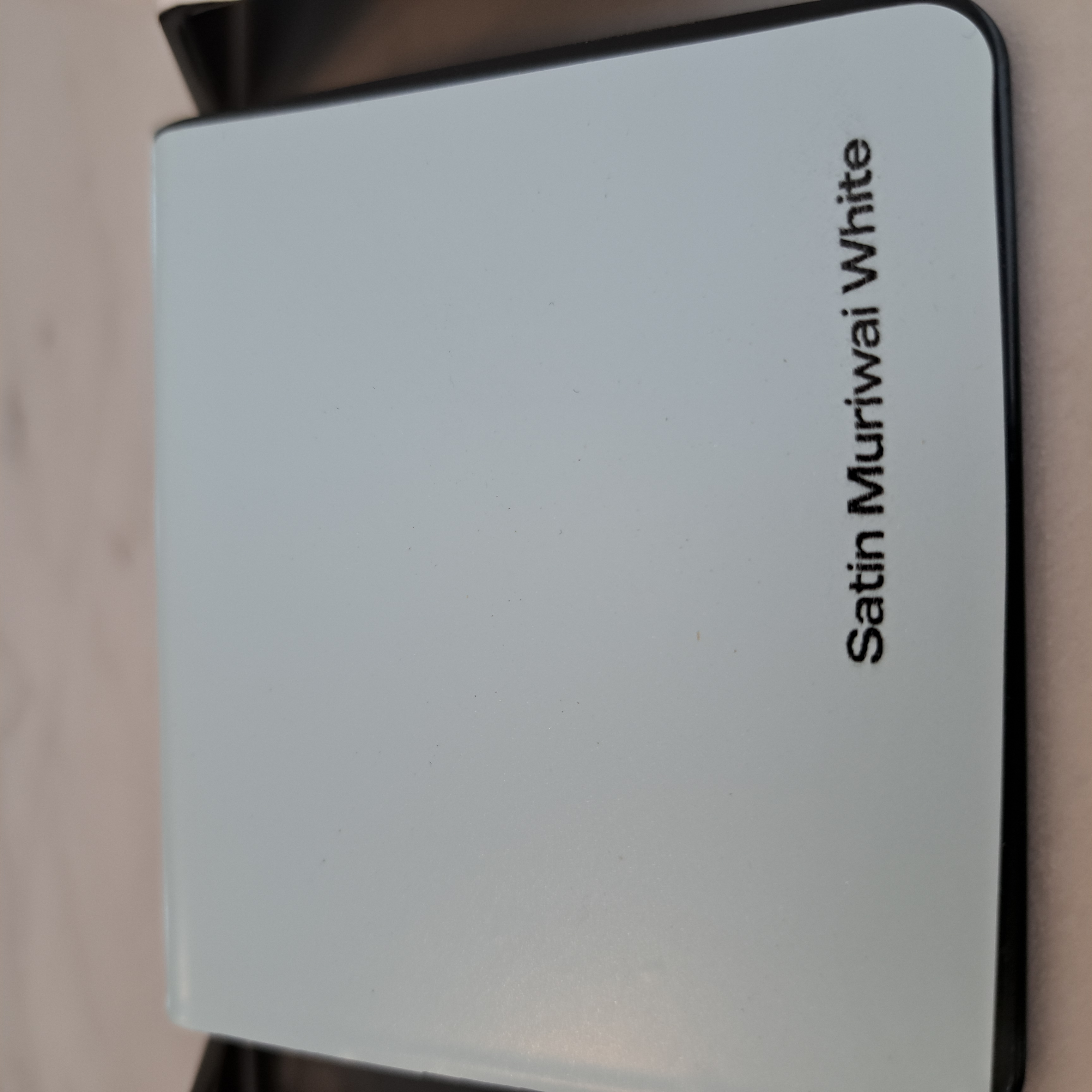 Satin Muriwai White – Image 1