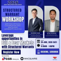 Structured Warrants Workshop with CGS, Macquarie, and TED Optimus (Kuching, Sarawak) – Image 1