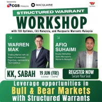 Structured Warrants Workshop with CGS, Macquarie, and TED Optimus (KK, Sabah) – Image 1
