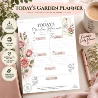 Prayer & Scripture Planner - Rose – Image 1