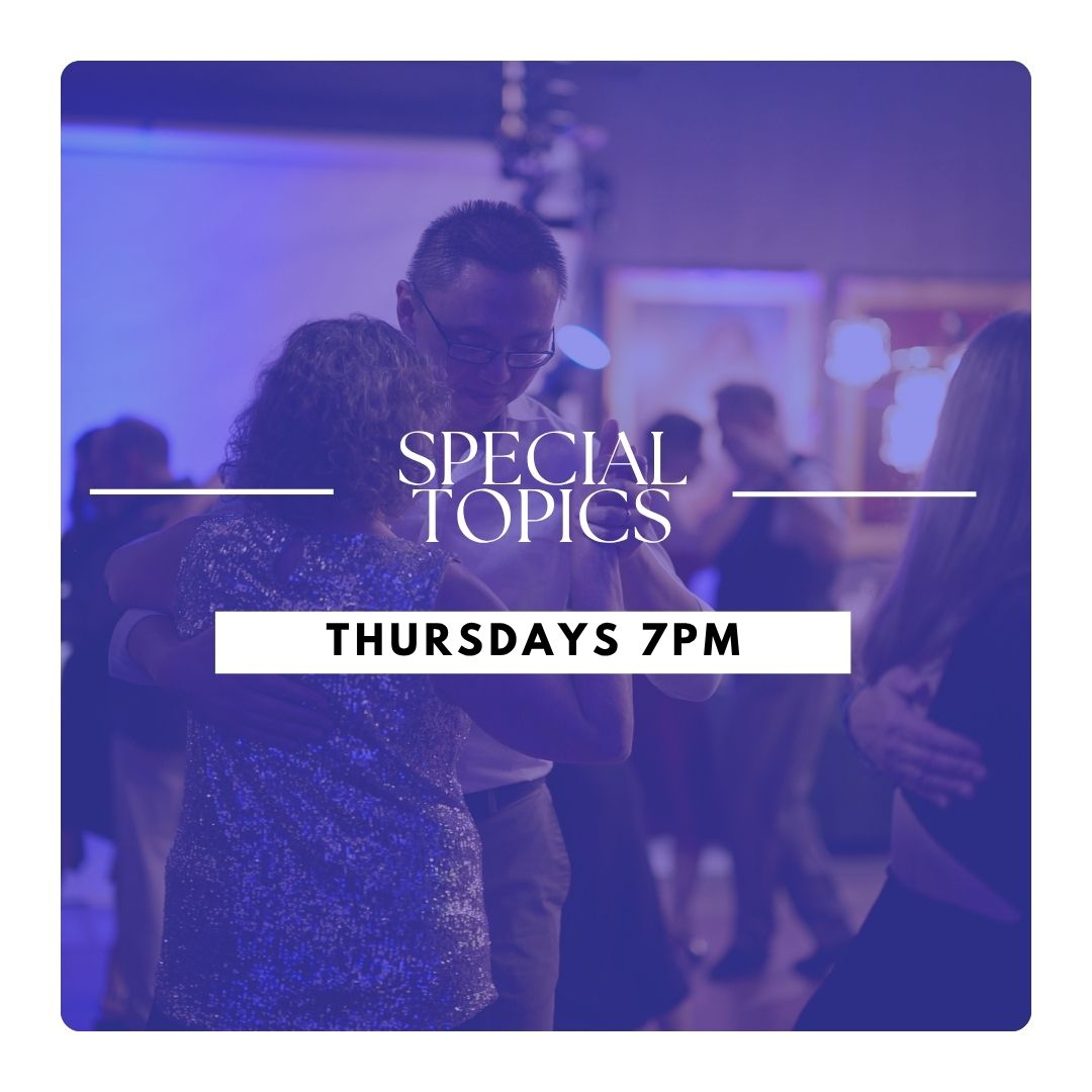 7PM THURS Special Topics - 4 Weeks - Essential Tango Figures – Image 1