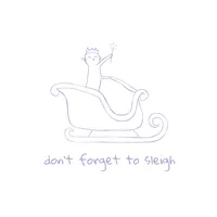 StudentLife Merch - "dont forget to sleigh" – Image 5