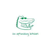 StudentLife Merch - "im optimizing bitches" crocodile – Image 2