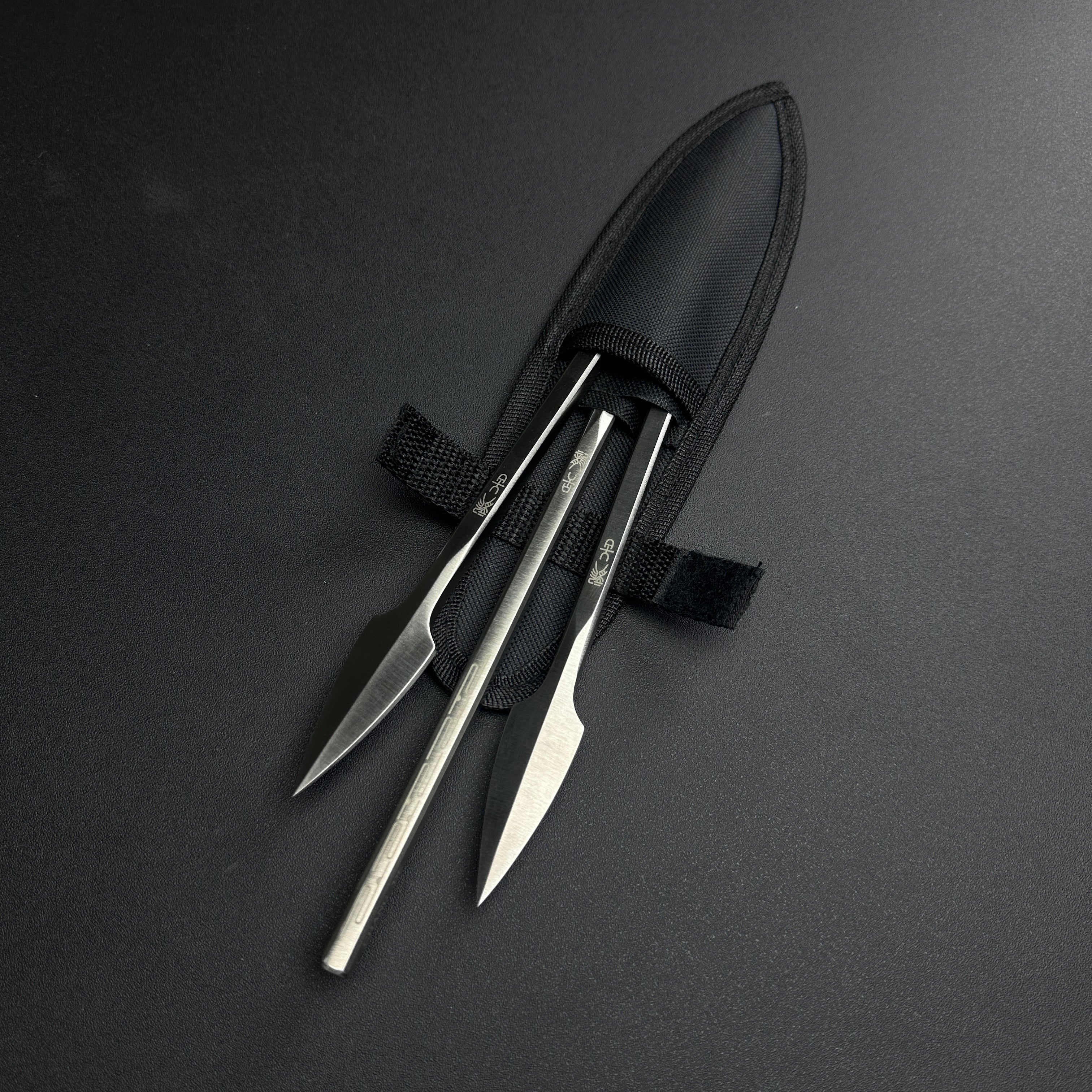 "Draco" Traditional Chinese Throwing Spike (Set of 3) – Image 2