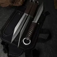"DuanHong" Throwing Knives (Set of 3) – Image 7