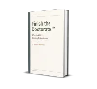 "Finish The Doctorate" eBook – Image 1
