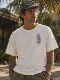 Waves  T-Shirt Blanc – Image 2