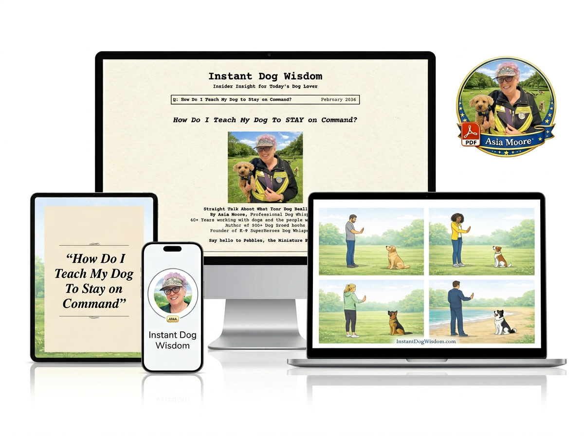 How Do I Teach My Dog To STAY on Command? - PDF Version – Image 2