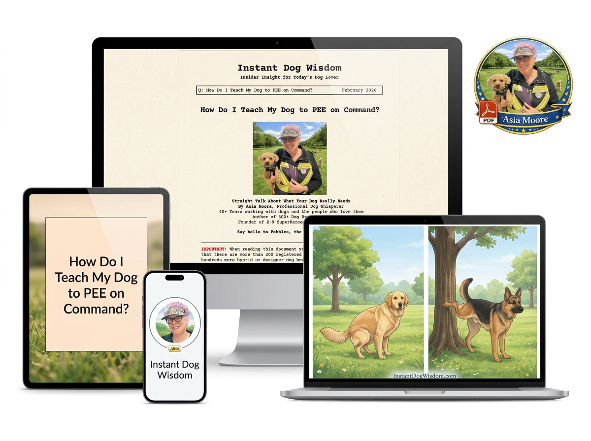 How Do I Teach My Dog to PEE on Command? - PDF Version – Image 2