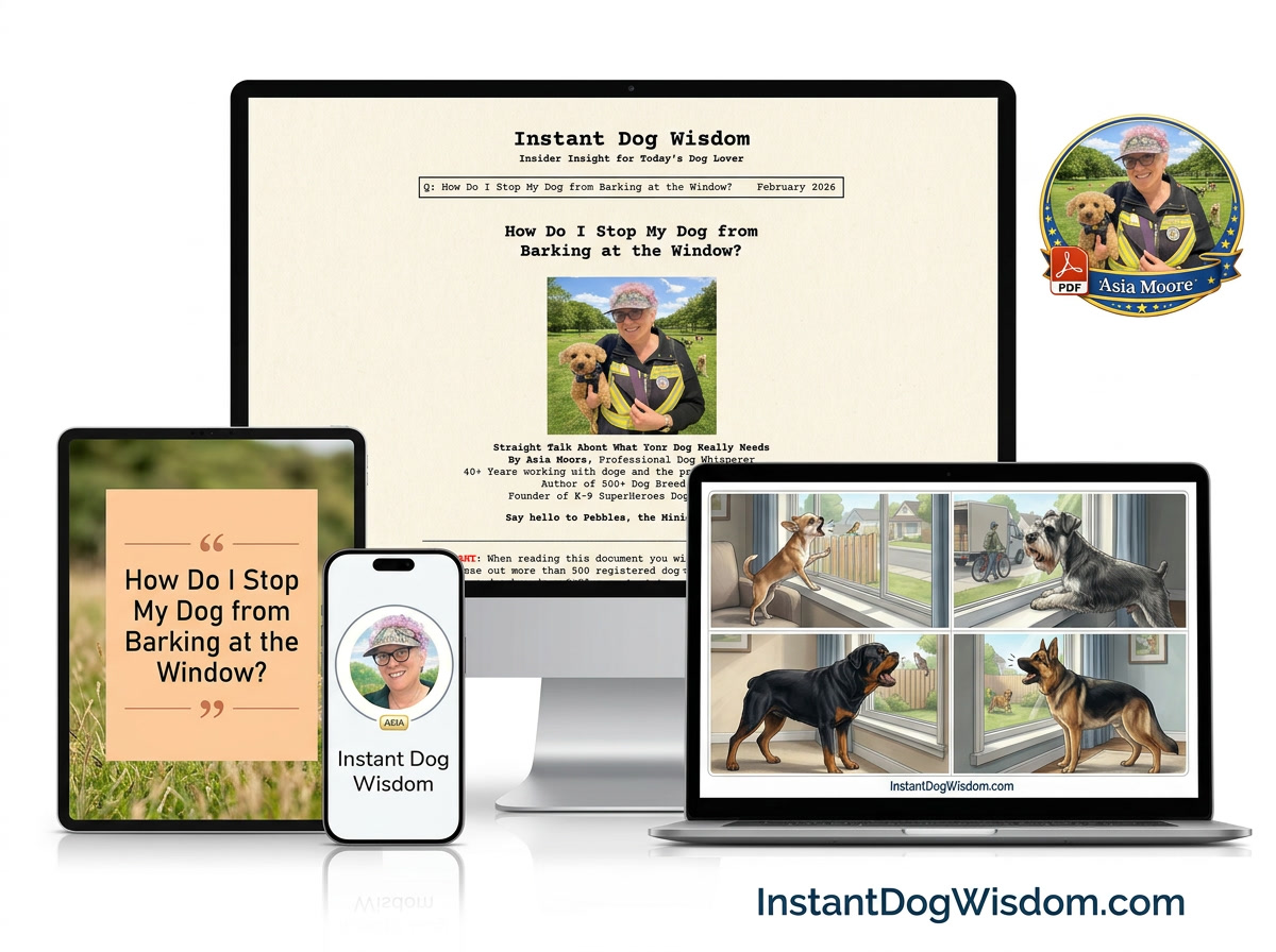 How Do I Stop My Dog from Barking at the Window? - PDF Version – Image 2